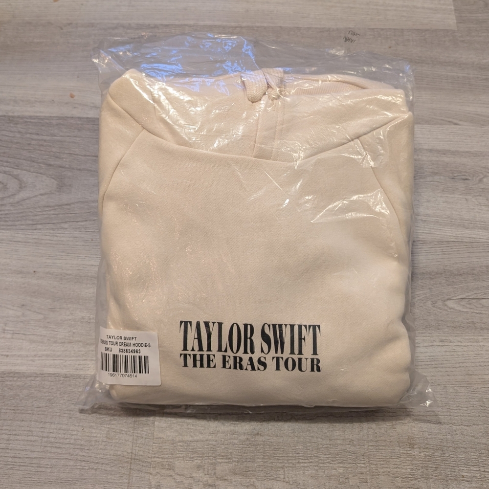 taylor swift the eras tour beige hoodie